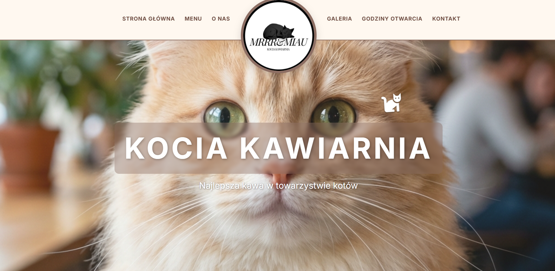 Kocia Kawiarnia – Strona Firmowa