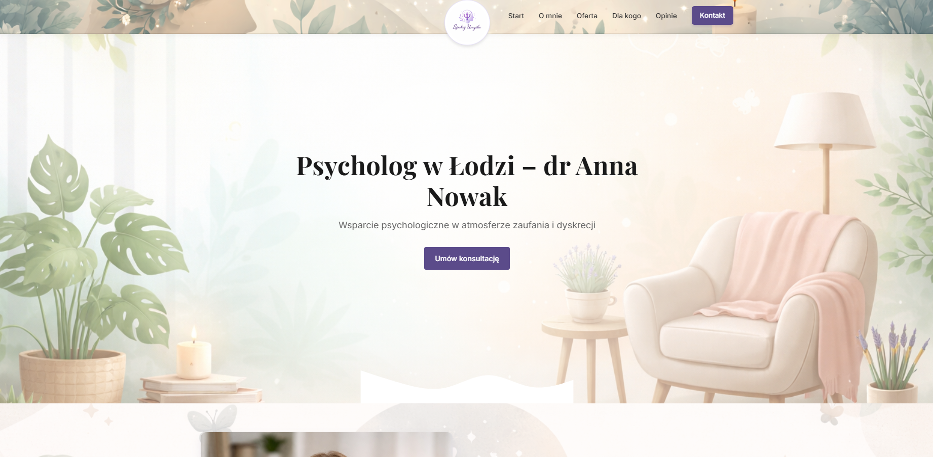 Psycholog – Wizytówka